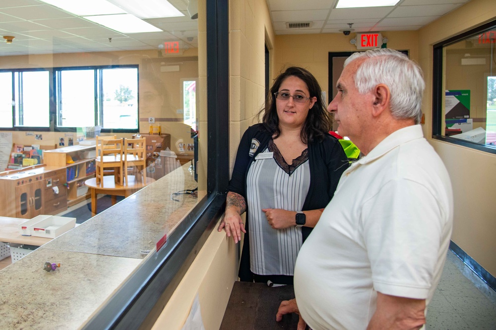 Sen Reed Tours Military Installations on Guam