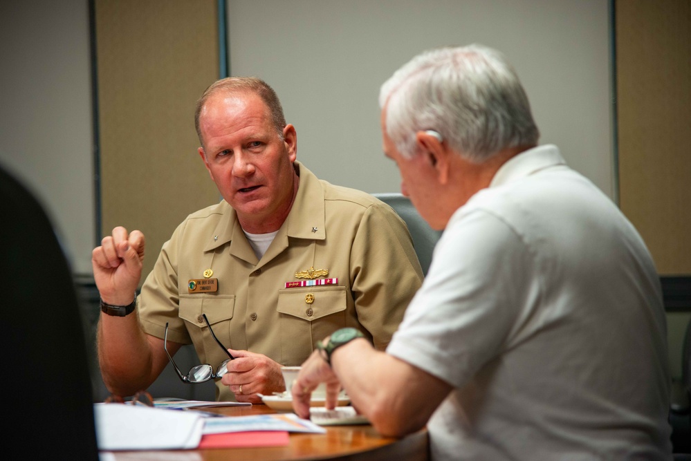 Sen Reed Tours Military Installations on Guam