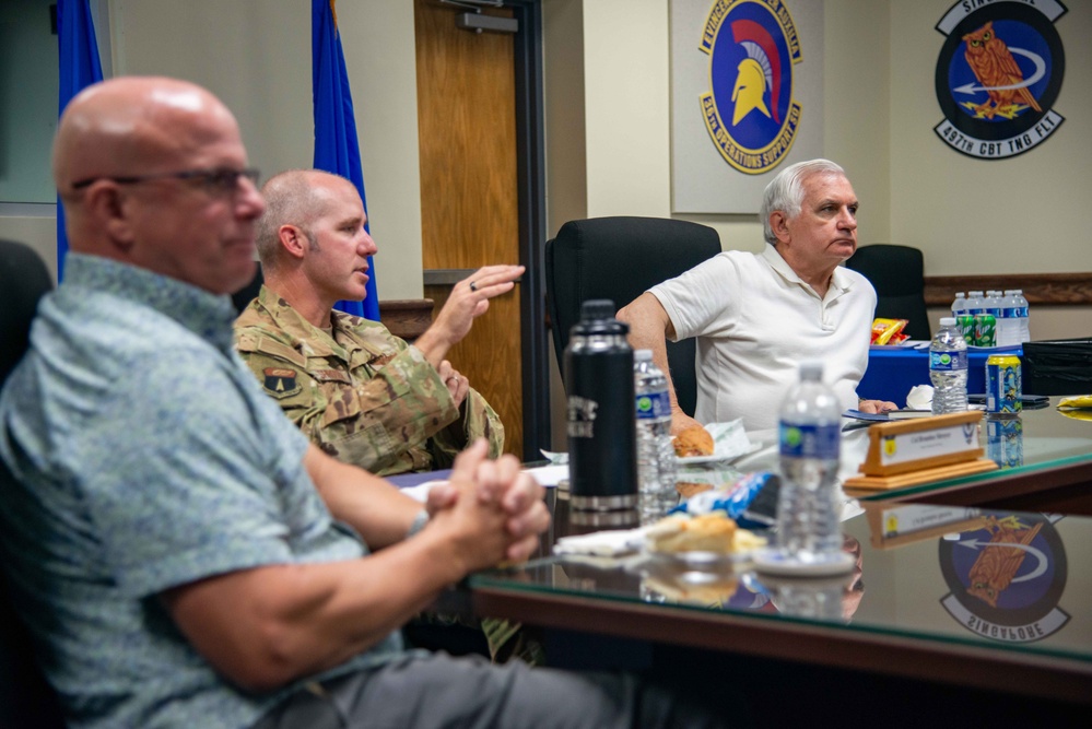 Sen Reed Tours Military Installations on Guam