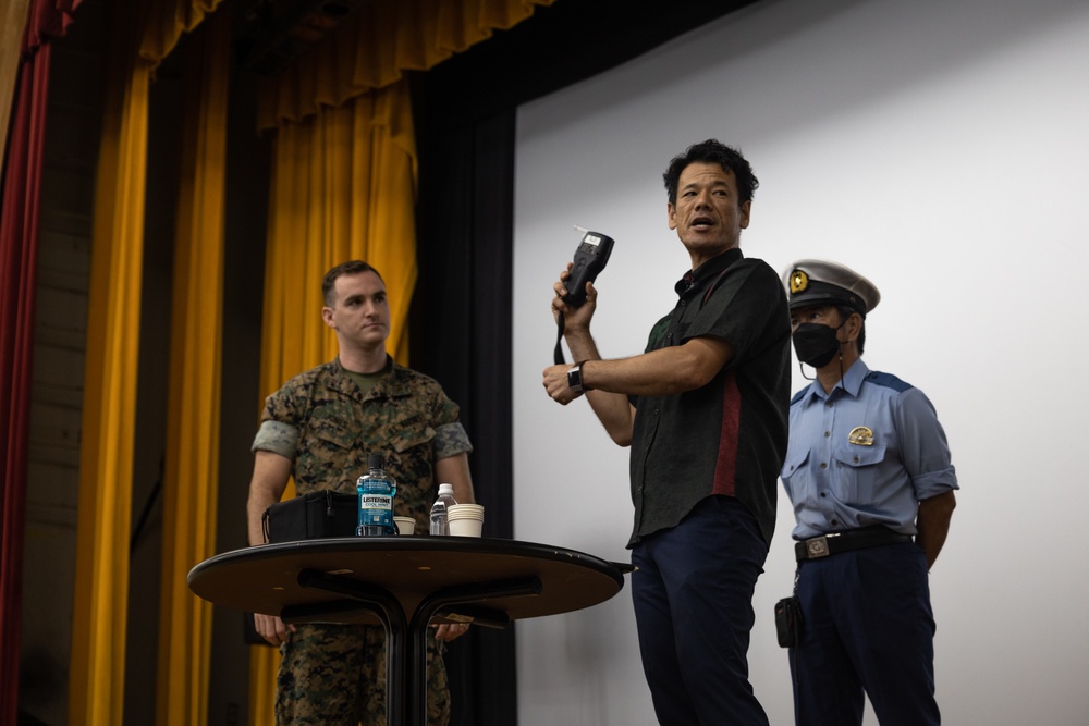 III MEF Marines attend Lecture on DUI Prevention