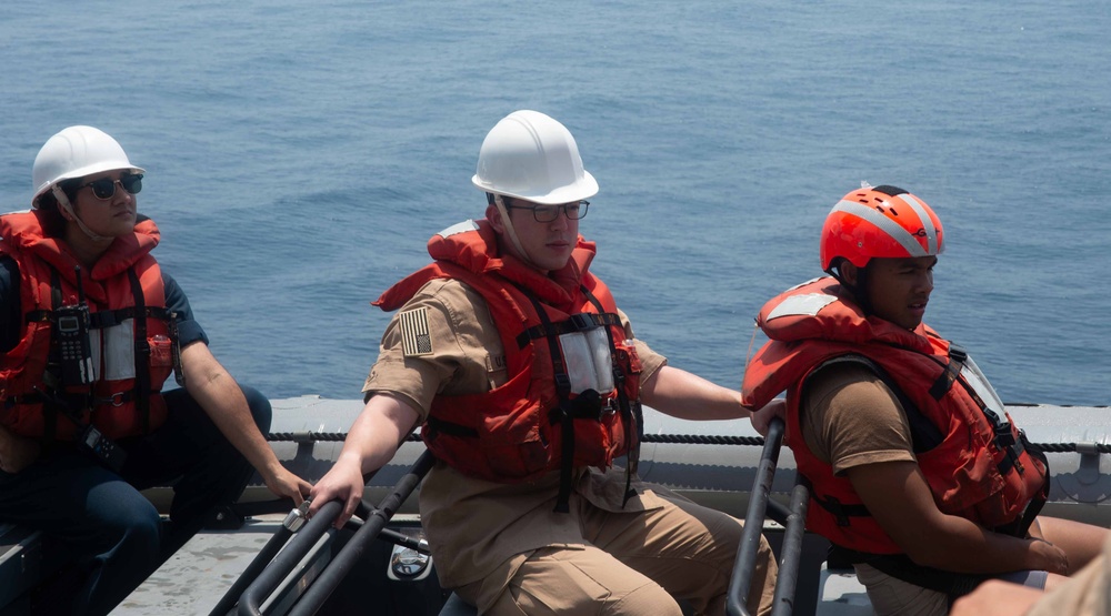 USS Green Bay conducts Small Boat Operations in Support of Super Garuda Shield 2024