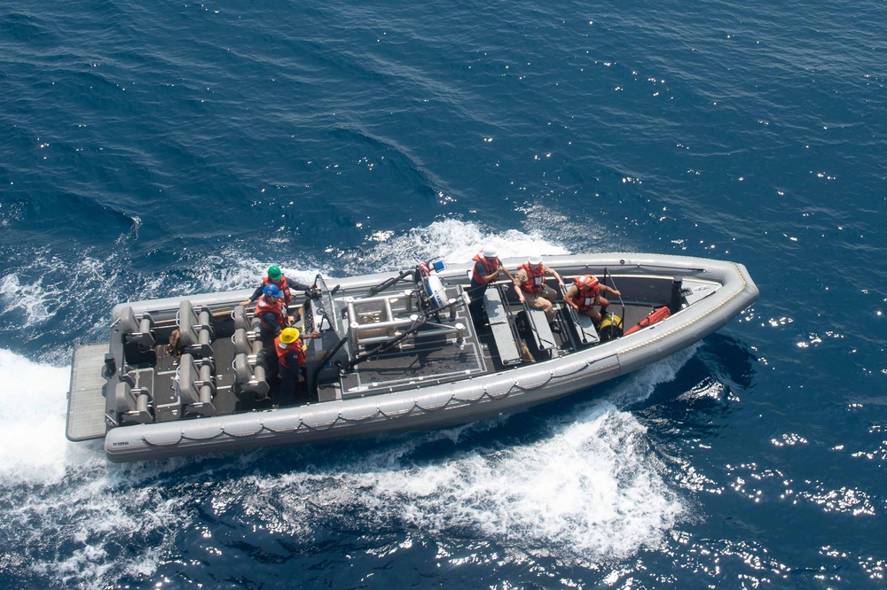 USS Green Bay conducts Small Boat Operations in Support of Super Garuda Shield 2024