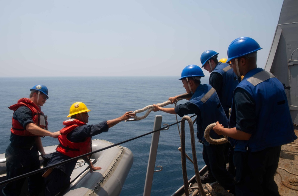 USS Green Bay conducts Small Boat Operations in Support of Super Garuda Shield 2024