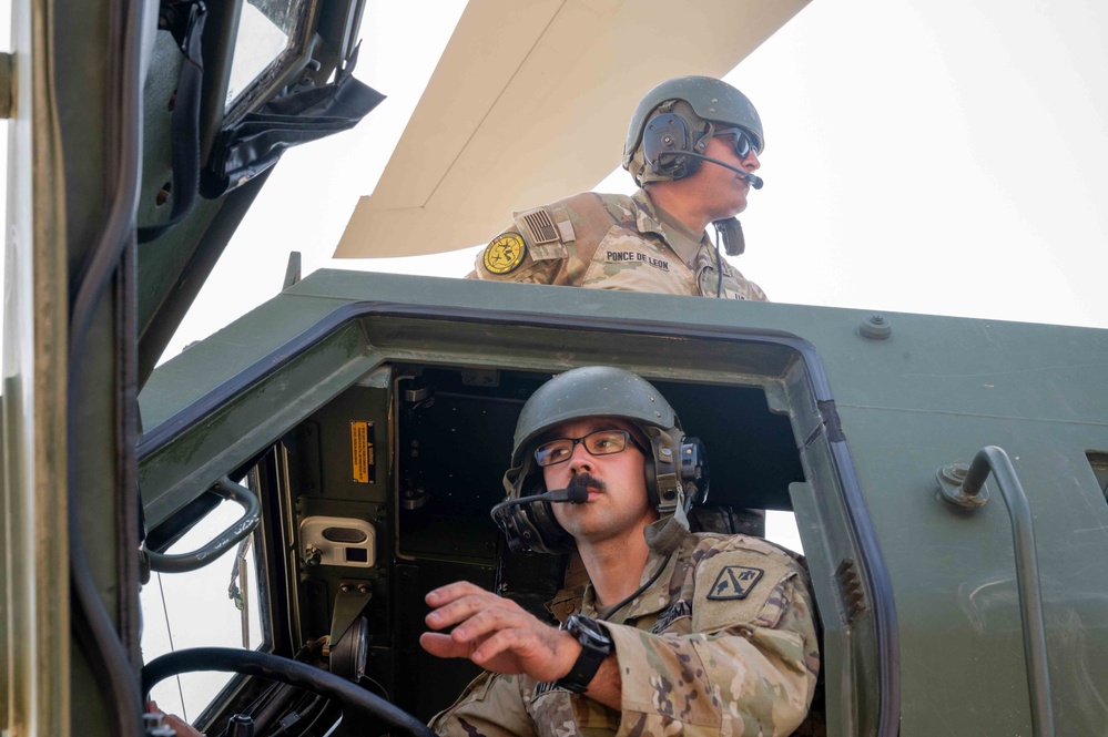 NATO Allies cold load U.S. Army HIMARS onto A400M