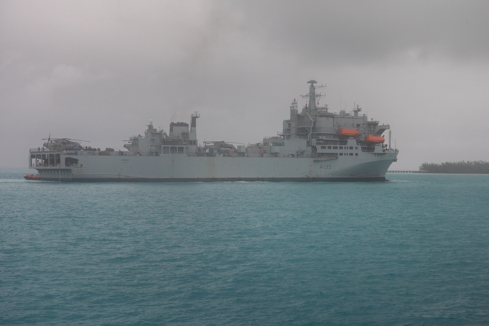 British navy ship RFA Argus