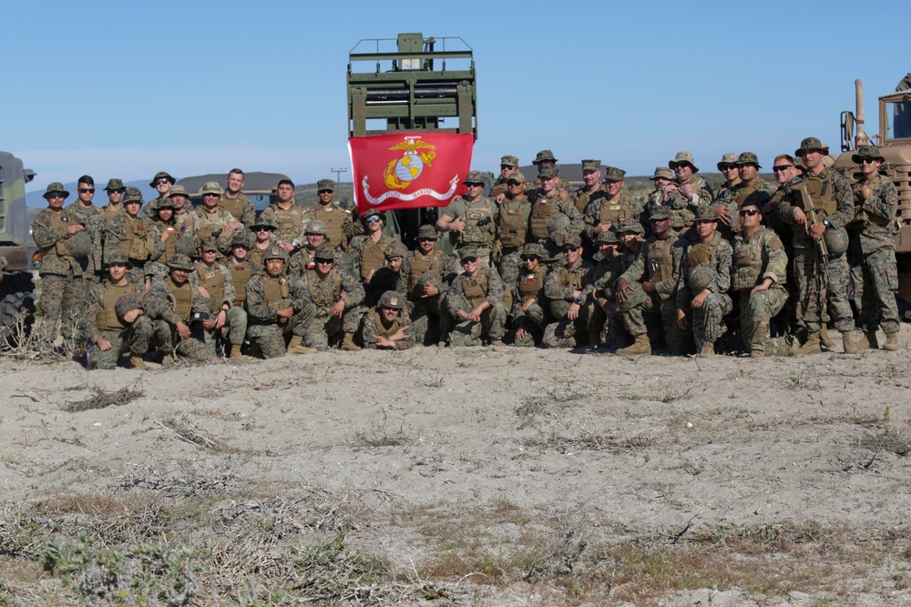 U.S. Marines set up Expeditionary Advance Base with Chilean counterparts during Exercise UNITAS 2024