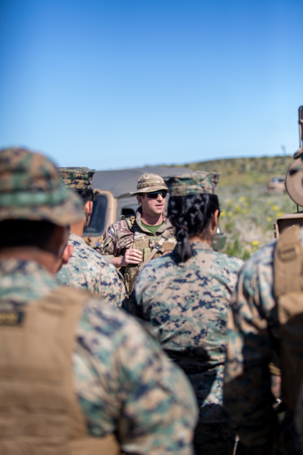 U.S. Marines set up Expeditionary Advance Base with Chilean counterparts during Exercise UNITAS 2024