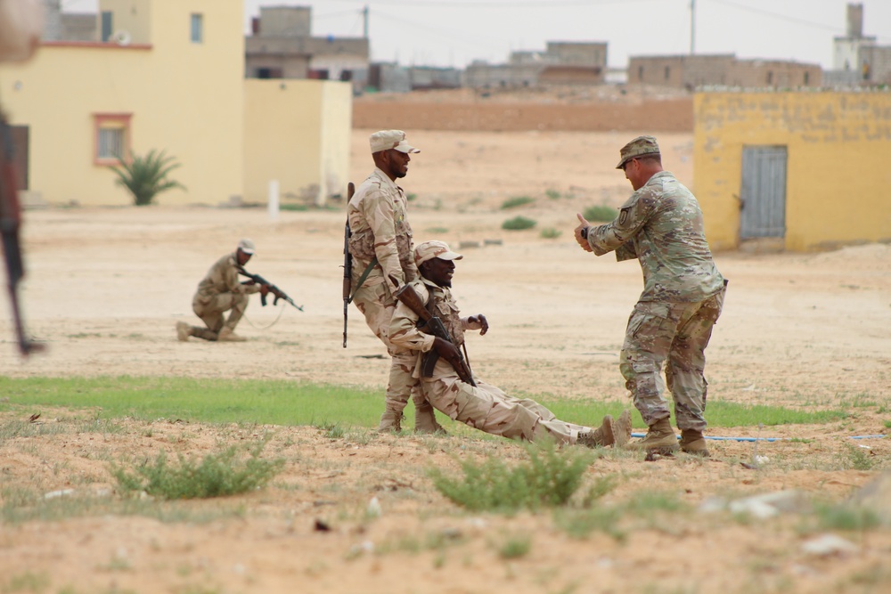 US, Mauritanian Armies train together