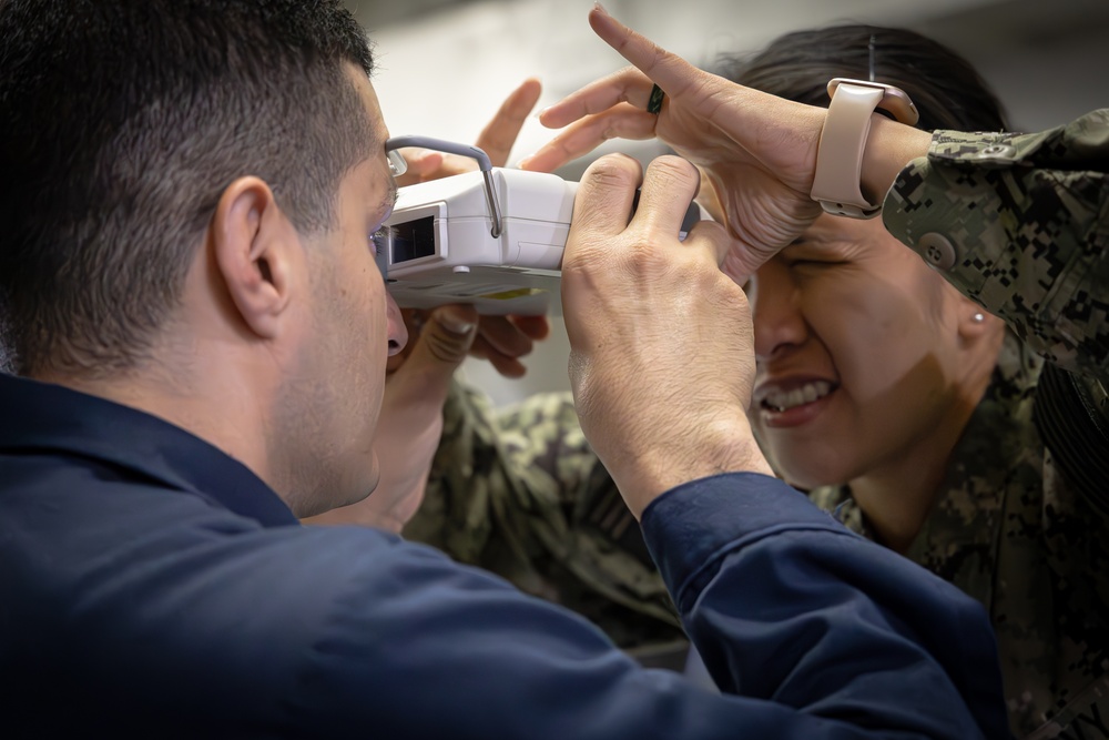 Guard and Reservists from Bangor Air National Guard Base Visit USS John Basilone