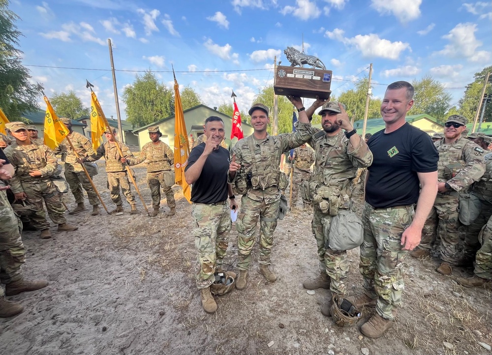 1st Bn., 68th Arm. Reg. conducts the Iron Lion Competition in Poland