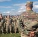Promotion Ceremony at Camp Bondsteel