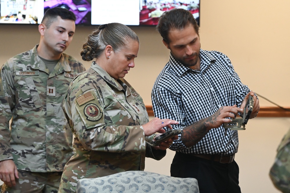 AFMC deputy commander visits Hanscom AFB