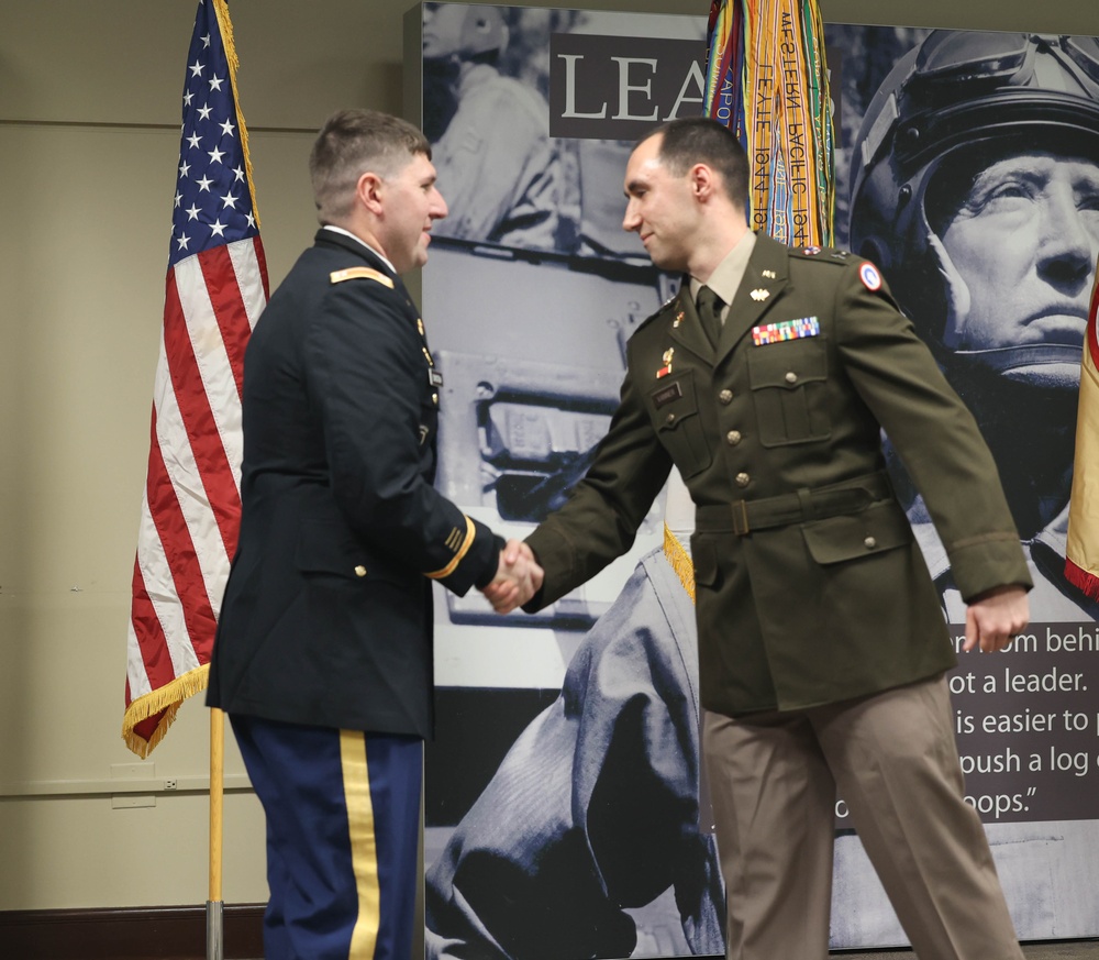 Chief Warrant Officer Nathaniel Eckstein Promotion Ceremony