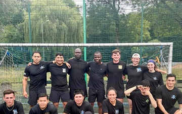 3rd ABCT conducts Iron Soccer Tournament in Poland