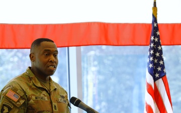 1SG Mitchell Remarks