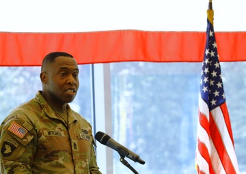 INSCOM HHC welcomes new first sergeant