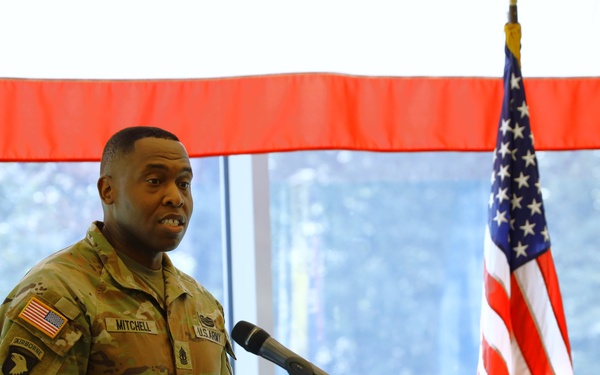 INSCOM HHC welcomes new first sergeant