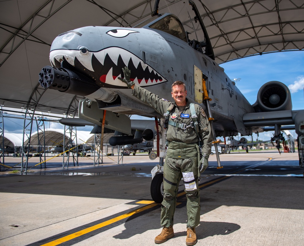 4000 hours and counting: Flying Tiger A-10 pilot hits notable milestone