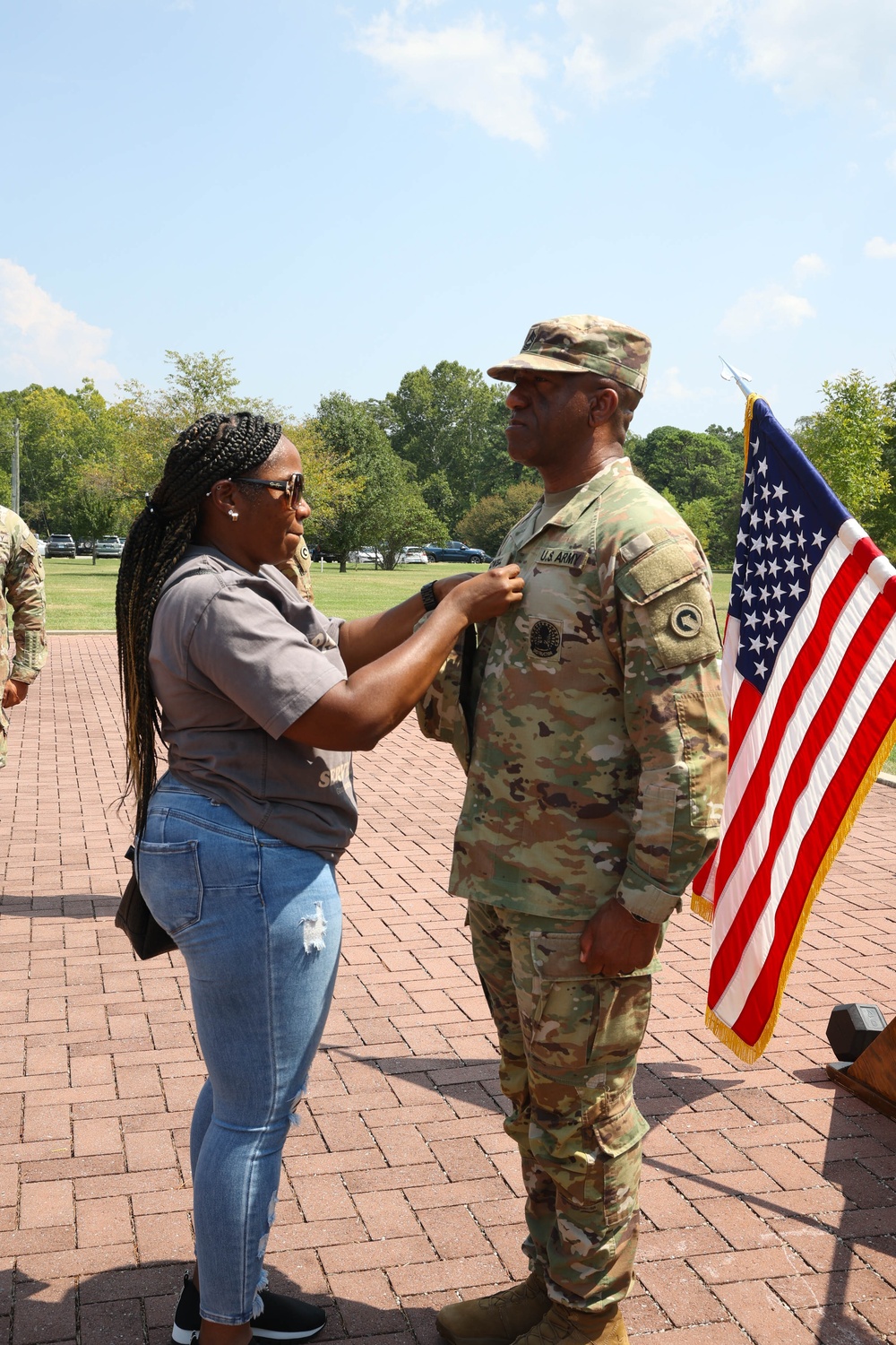 Master Sgt. Paul Powell Lateral Promotion