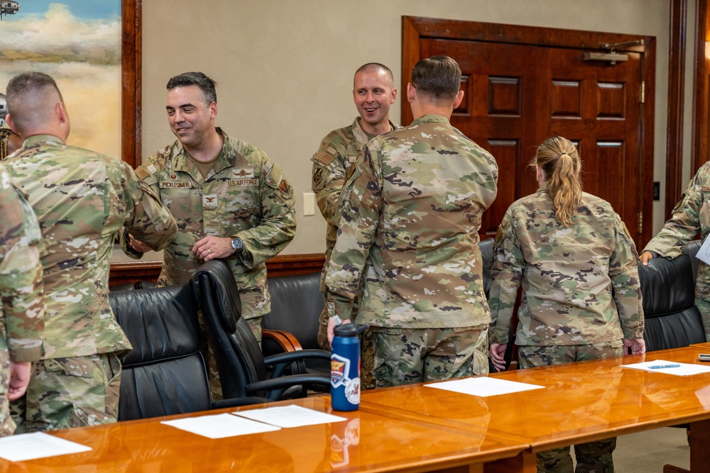 67th Cyberwing Leadership Visit