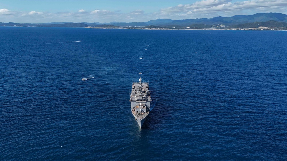 SY 24 | USS Harpers Ferry Conducts Amphibious Operations Off the Coast of Pohang, South Korea