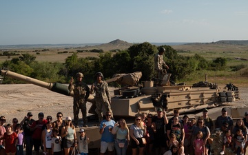 Tanks, BBQ, and Firepower: 2-7 Cav Family Day