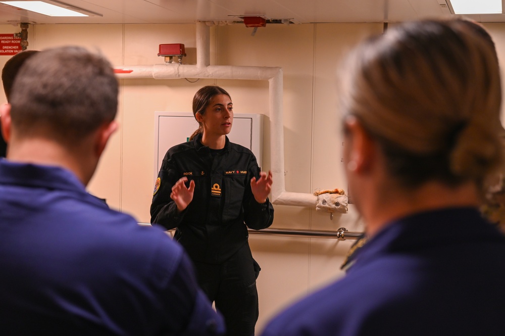 US Coast Guard, US Navy, Royal Danish navy and Royal Canadian navy commemorate the beginning of Operation Nanook
