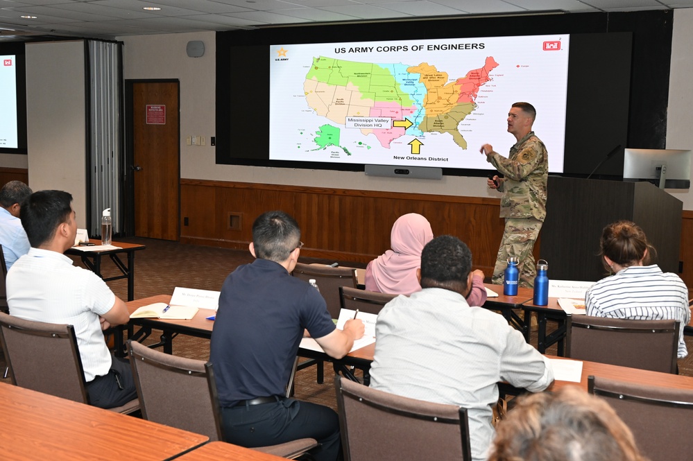 New Orleans District Corps of Engineers hosts participants from International Visitor Leadership Program