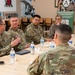 Representatives of the Consumer Financial Protection Bureau visit with JBER leadership, servicemembers, and military spouses