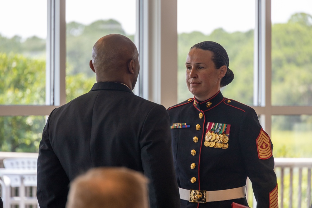 MGySgt Goddard's Retirement