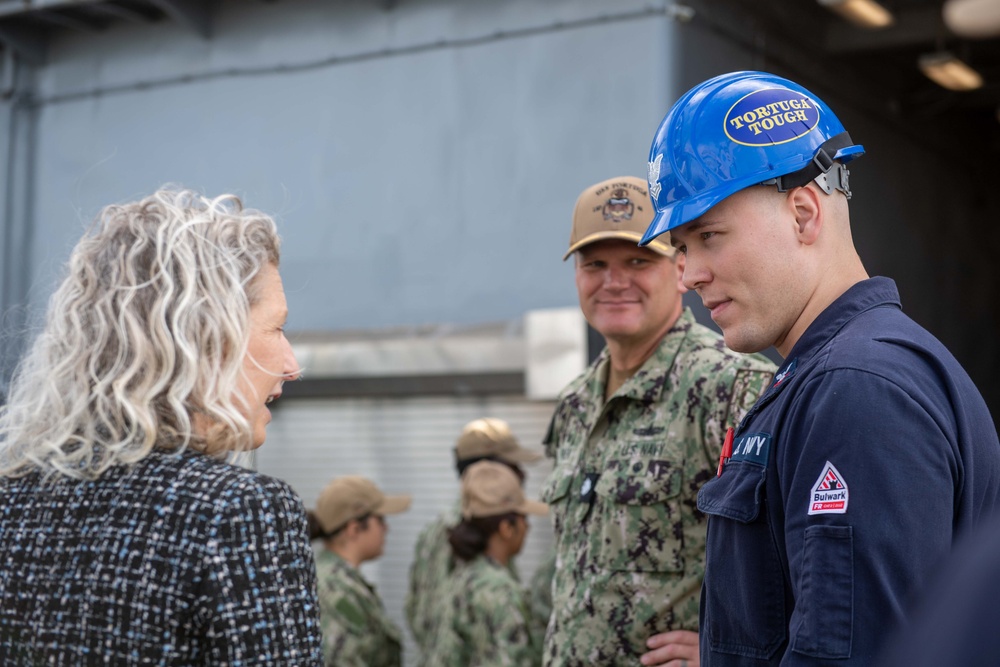 Rep. Jen Kiggans Visits USS Tortuga