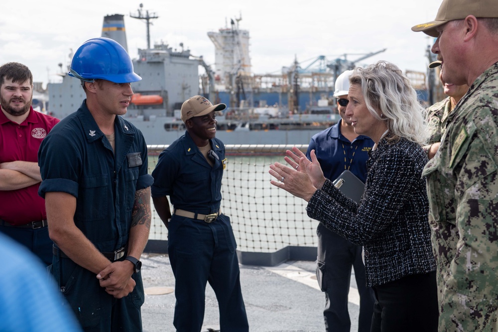 Rep. Jen Kiggans Visits USS Tortuga