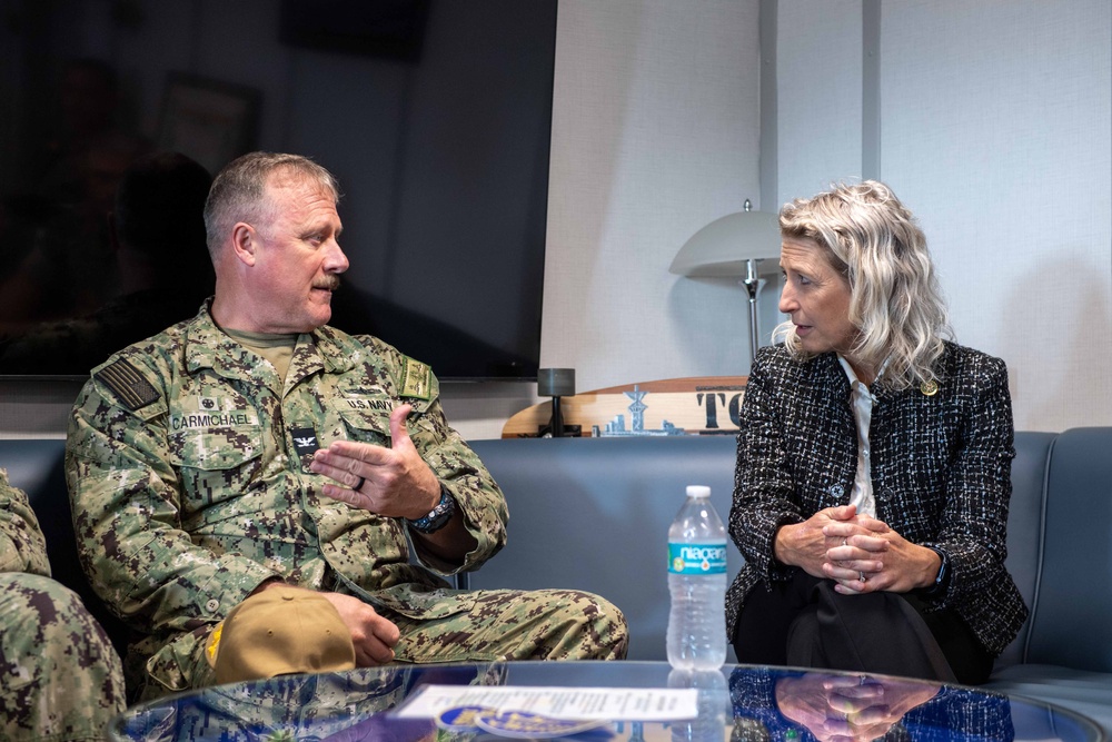 Rep. Jen Kiggans Visits USS Tortuga