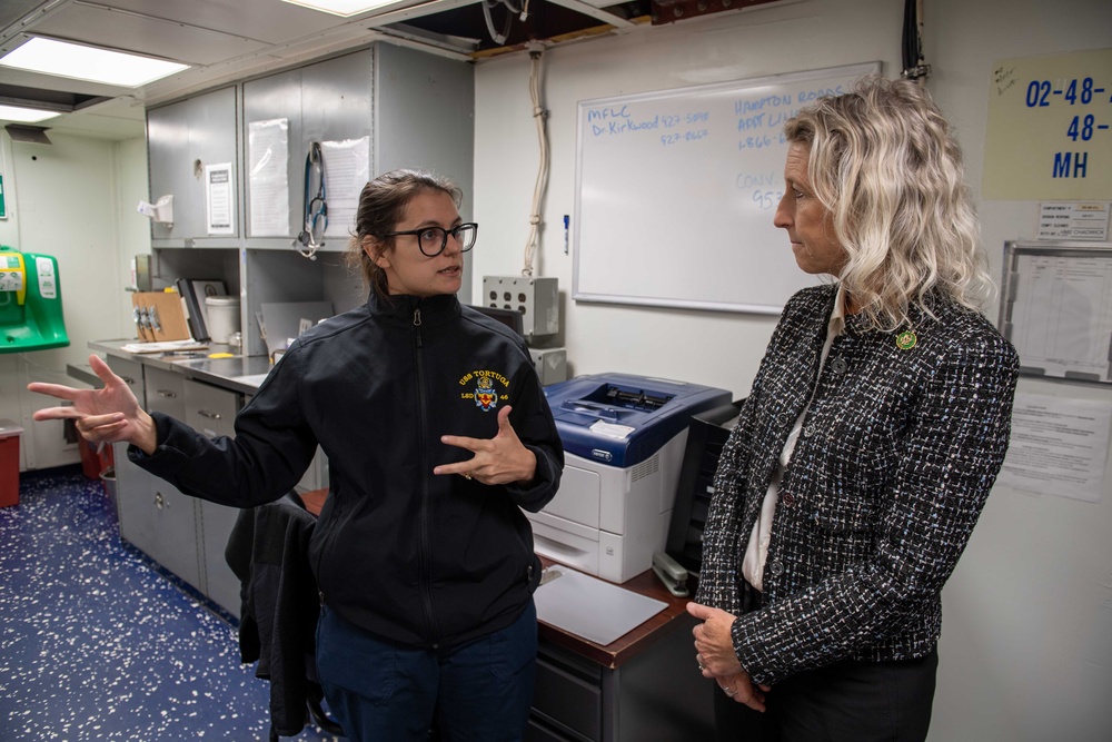 Rep. Jen Kiggans Visits USS Tortuga