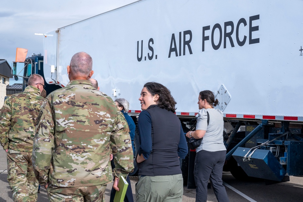 USecAF, DAF senior leaders and congressional staff delegation visit Malmstrom AFB