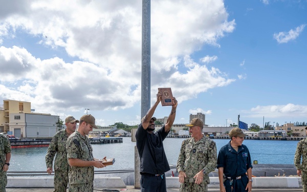 USS Charlotte Battle E