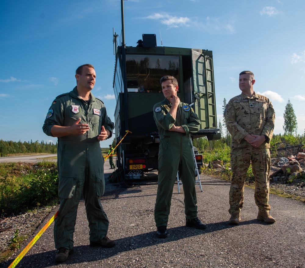 U.S. Air Force F-35 Lightning II makes historic first on highway in Finland