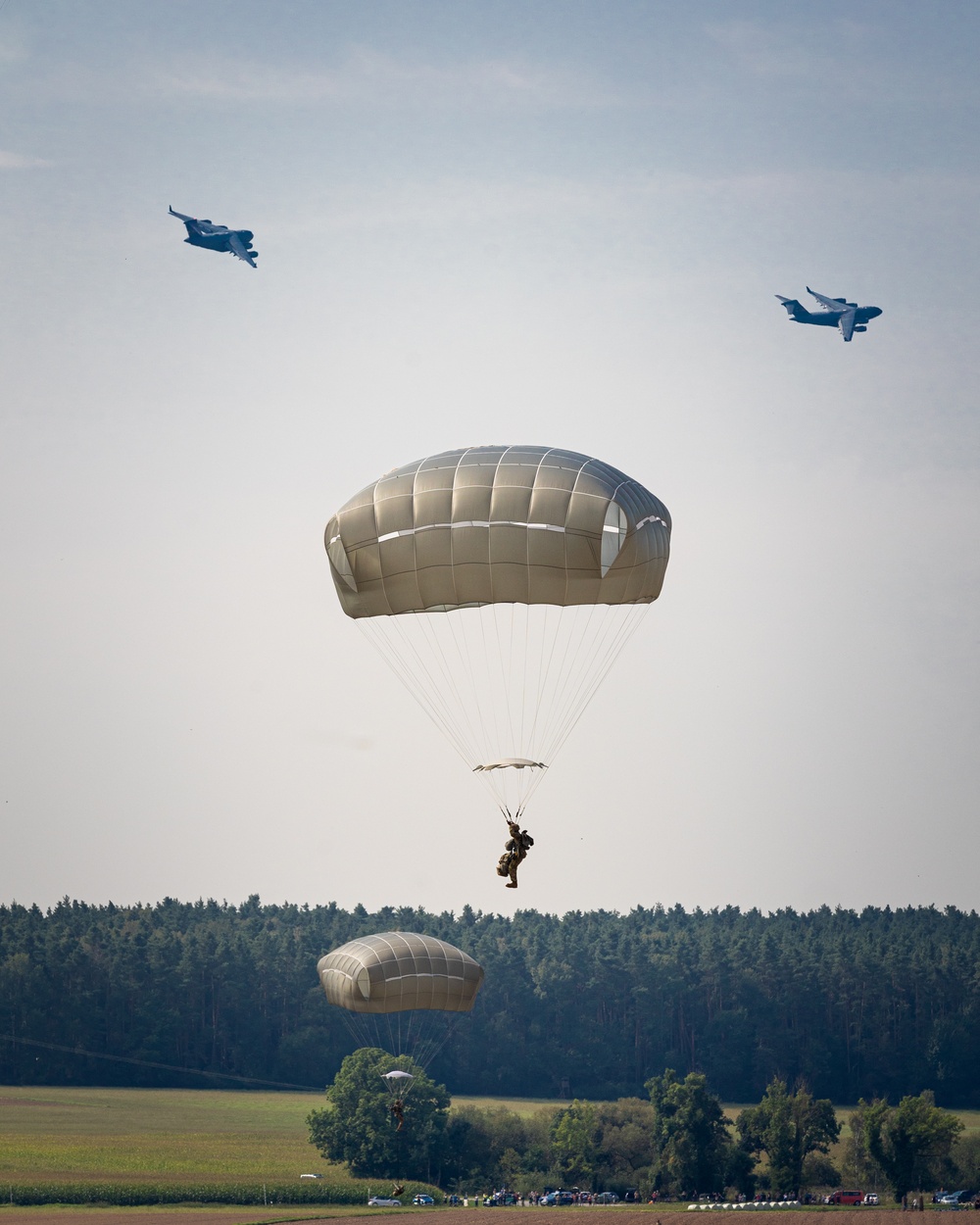 173rd Airborne Brigade jumps into Saber Junction