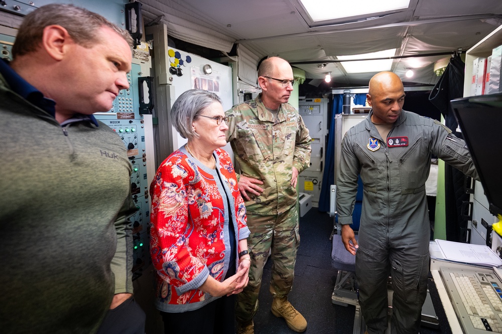 USecAF, DAF senior leaders and congressional staff delegation visit Malmstrom AFB