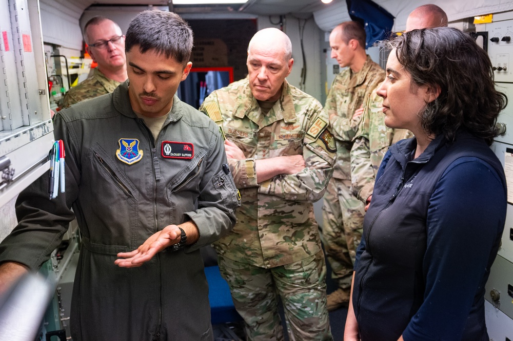 USecAF, DAF senior leaders and congressional staff delegation visit Malmstrom AFB