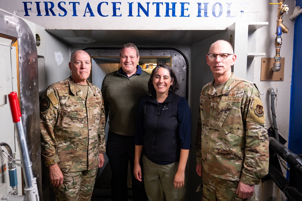 USecAF, DAF senior leaders and congressional staff delegation visit Malmstrom AFB