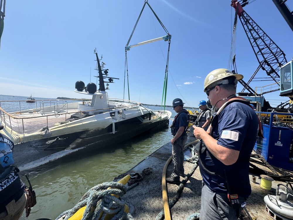 Partners complete removal of aground yacht off Maryland