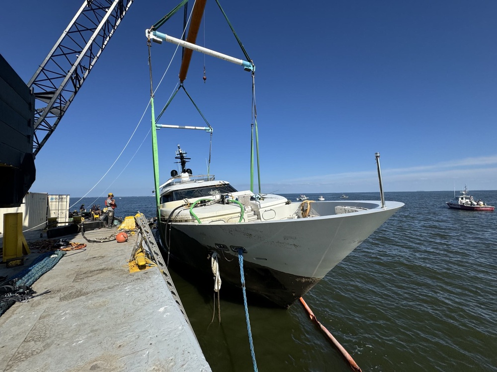 Partners complete removal of aground yacht off Maryland