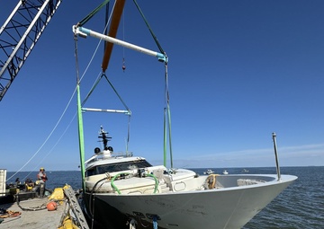 Partners complete removal of aground yacht off Maryland