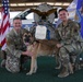 Military Working Dog Arthur retires after five years of service