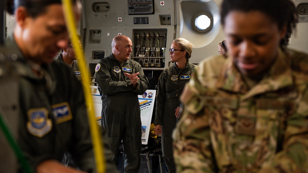 AMC/A3 director of operations visits Travis 