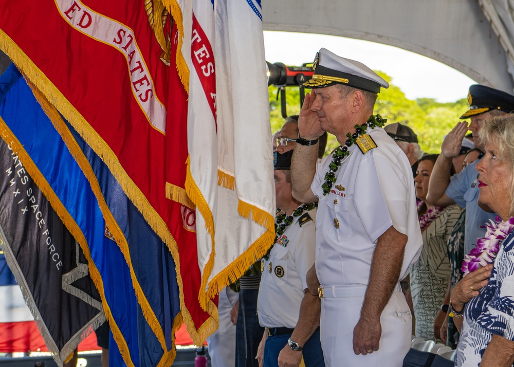 Battleship Missouri Memorial Commemorates 79th Anniversary of end of WW2