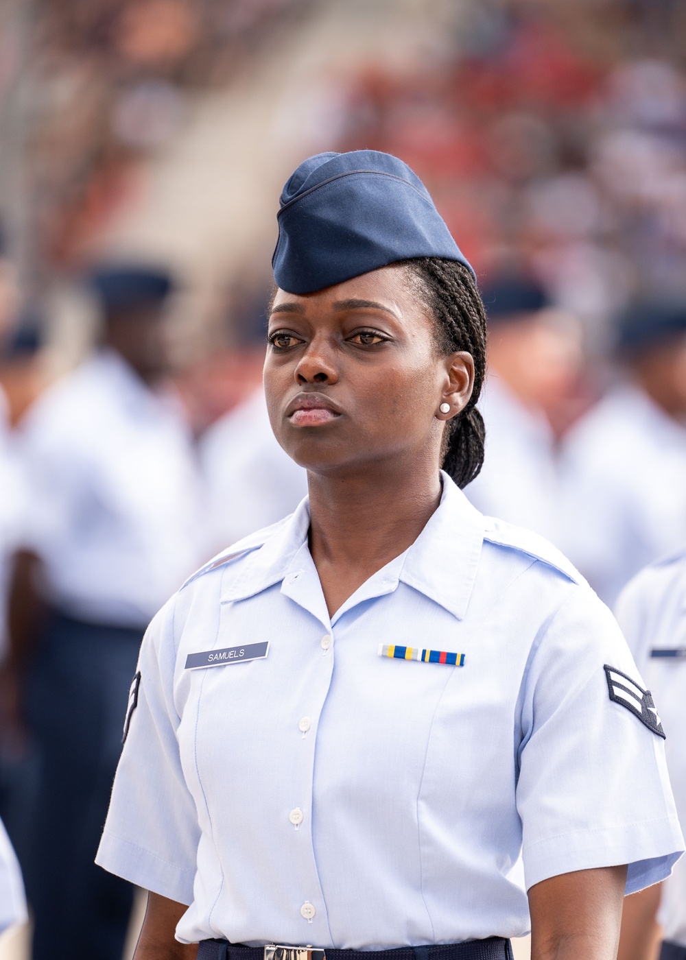 U.S. Air Force Basic Military Training Coin &amp; Retreat Ceremony