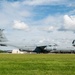 C-5 aircraft lands at Rosecrans