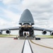 C-5 aircraft lands at Rosecrans